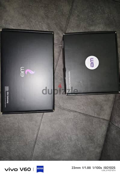 عدد ٢ راوتر VDSL شركه WE للبيع مع بعض شروه واحده