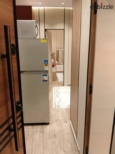 Studio for rent in Sheikh Zayed, Continental Gardens Compound, Ground Floor, Furnished, Very special price