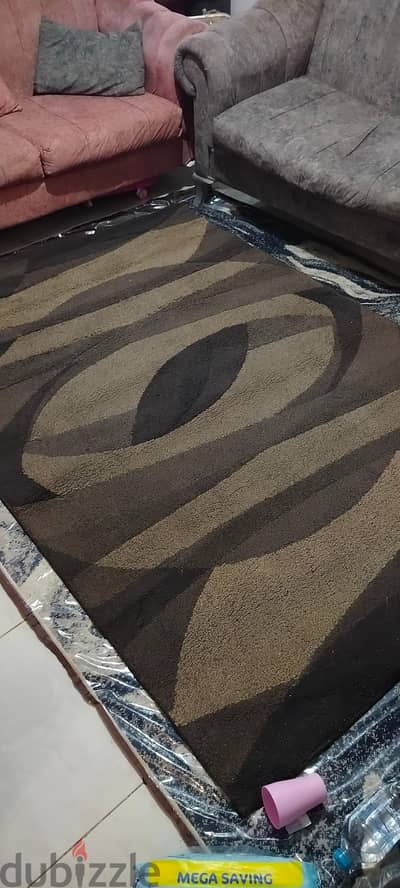 سجادة صوف ثقيل مودرن 2×3 متر