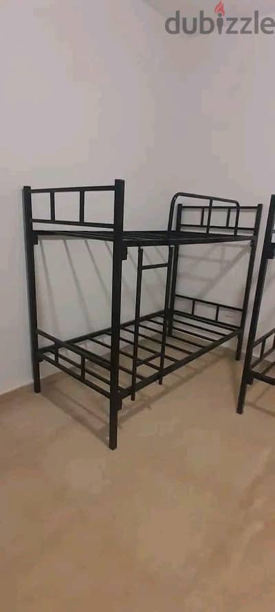 سرير حديد للعماله وخدمات الأمن والمراكز