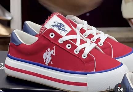 Red Polo Sneakers