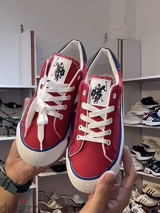 Red Polo Sneakers 1
