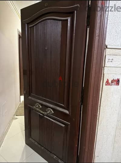 باب خشب كامل