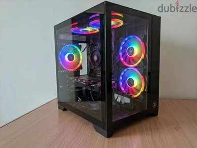كيسة جيمنج Technozone C350 + باور 600W زيرو لم تستخدم (فارغة)