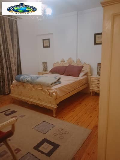 For daily rent, a furnished apartment in New Maadi next to Algeria Square and the Olympic Club consists of two bedrooms, a reception, 2 bathrooms, and a fully air-conditioned kitchen with Wi-Fi and natural gas. It is on the second floor with an elevator in a prestigious and quiet location close to all services for families, households, and only committed youth. For daily rent, a furnished apartment in New Maadi next to Algeria Square and the Olympic Club consists of two bedrooms, a reception, 2 bathrooms, and a fully air-conditioned kitchen with Wi-Fi and natural gas. It is on the second floor with an elevator in a prestigious and quiet location close to all services for families, households, and only committed youth.