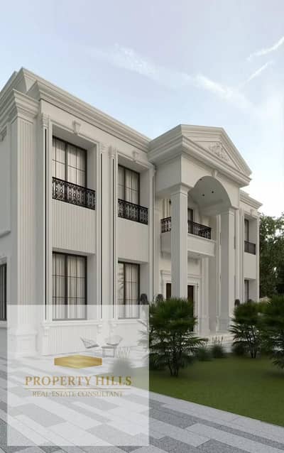 Ready-to-move-in villa with lake views in a compound of villas and palaces only