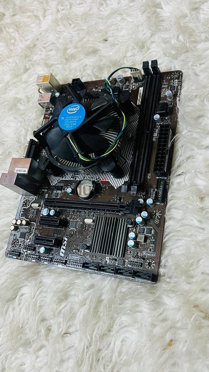 MSI H110M PRO-VH PLUS + i5 7400 1