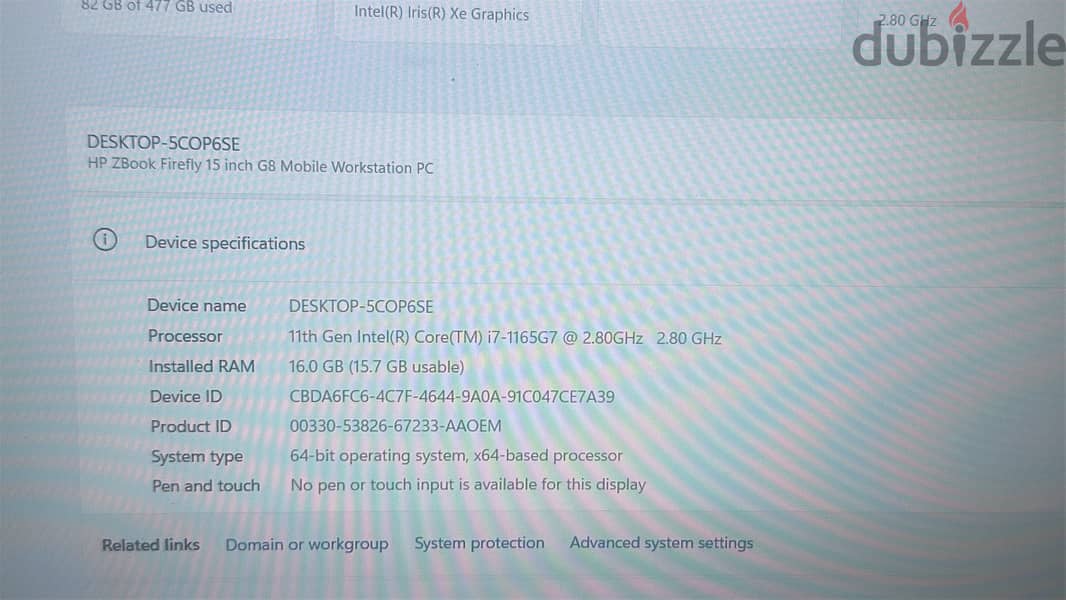 HP ZBOOK FIREFLY 15 G8 2