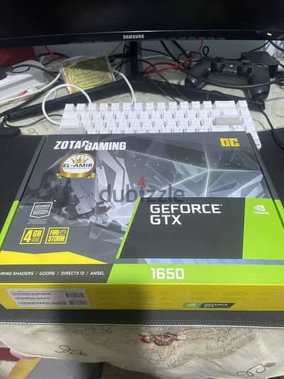 GTX 1650 4GB ZOTAC Gaming OC Edition