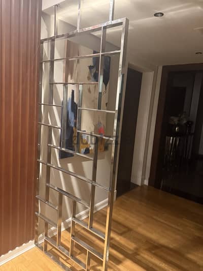 Stainless steel partition