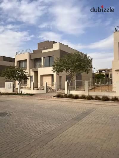 Twinhouse Villa for Sale 298 sqm Ready to move compound palmhills new cairo