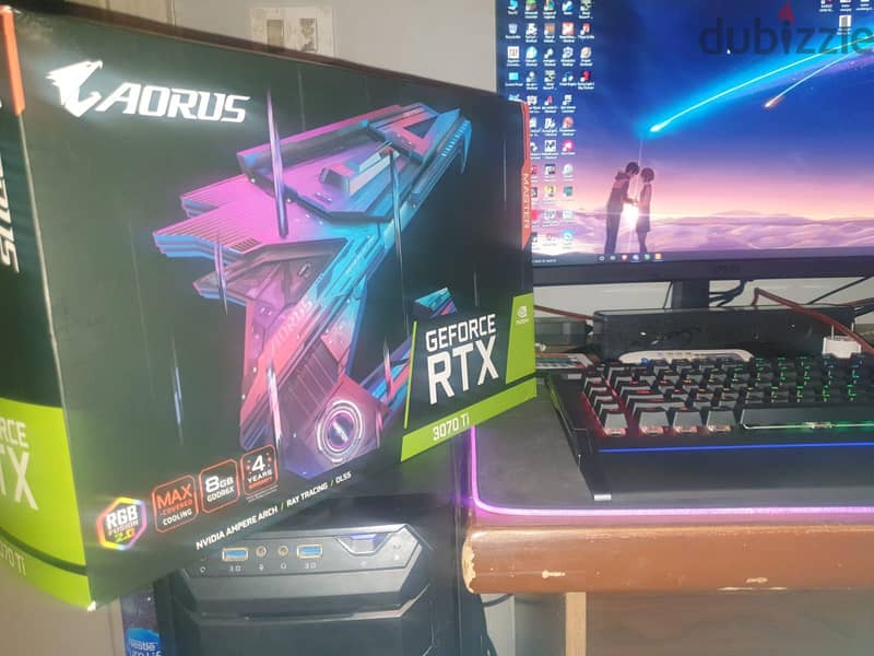Rtx 3070 ti arouse master elite Gigabyte 1