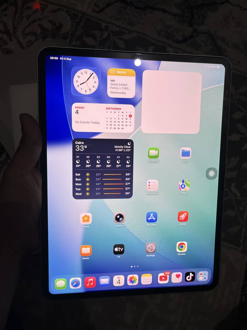 Ipad pro m5 13 inch Wi-Fi + Cellular 4