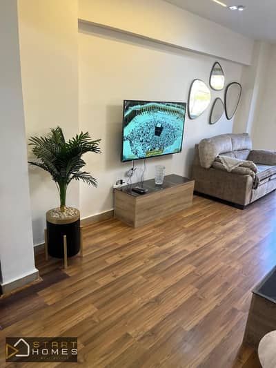 Furnished apartment for rent in one of the most prestigious phases of Al Rehab, at the price of a studio apartment with a prime location close to all