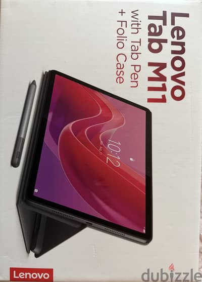Lenovo Tab M11 with Tab pen + Folio Case