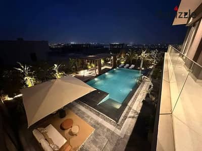 Villa with a unique view on lagoon in Swan Lake Hassan Allam in front of Arkan Sheikh Zayed Near Bamboo , Golf Views , The Crown Palm Hills & New Giza