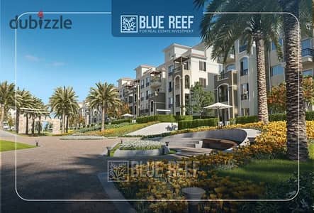 Apartment with garden - double view - Ready to move for sale in Stone Residence.