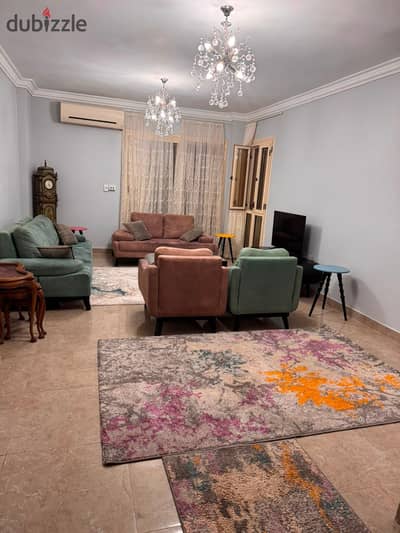 Furnished apartment for rent – Jannat October Compound  Behind Mall of Arabia  140 meters  First floor  3 bedrooms  2 bathrooms  Excellent furnishings  Ready for living   Rent: 27,000 EGP monthly   01141941783  WhatsApp: https://wa. me/201141941783