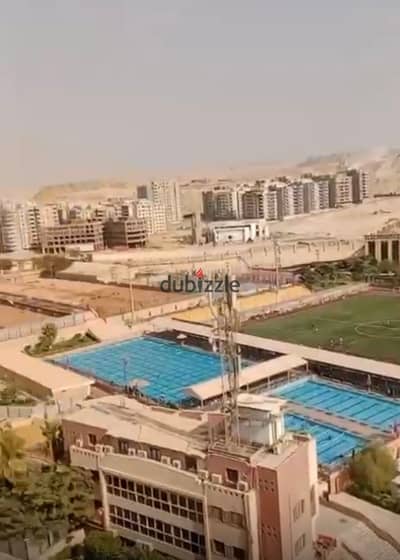 Apartment for rent in Rehana Avenue Compound, Maamar Al-Morshedi, overlooking Wadi Degla Club, Zahra Al-Maadi