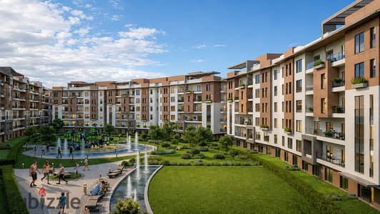 A fantastic apartment for sale in installments 127m  3 rooms Compound Fury October  Down payment of 330 thousand and installments over 10 years