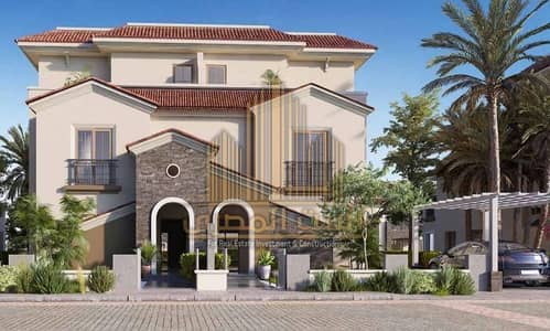 Villa with swimming pool for Sale in Al Maqsad Compound, New Administrative Capital, for EGP 24,000,000