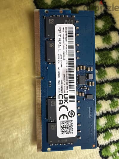 RAM 12GB DDR5 4800MHz from laptop never used