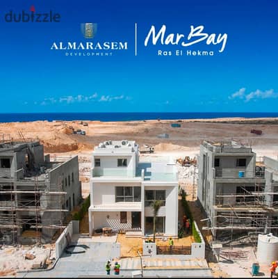 Townhouse for Sale in Mar Bay by Al Marasem – Ras El Hekma - Lagoon View - Delivery 1.5 Years