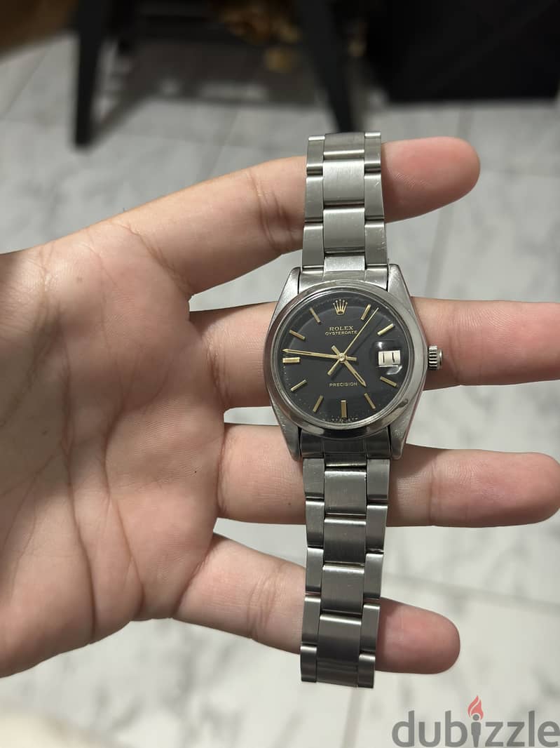 Original Rolex Oysterdate Precision 6694 model year 1970 5