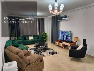 Furnished hotel apartment for rent in Madinaty B12 – 140m with a view of the stream