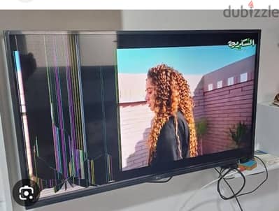 شاشه LG  لقطع الغيار