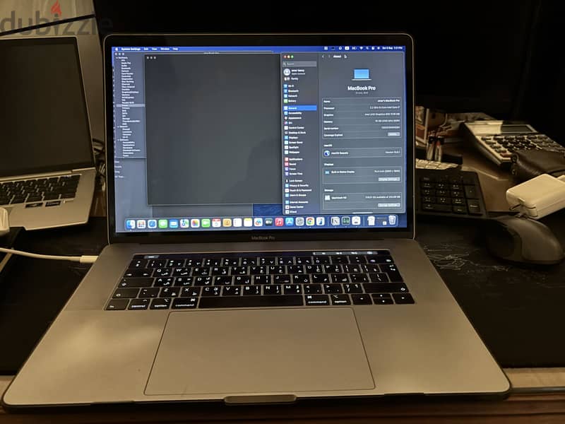 MacBook Pro with touch bar 15” 1