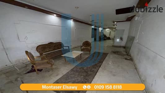 محل 260م للبيع - شارع محطة شدس - السعر 3.000. 000ج كاش