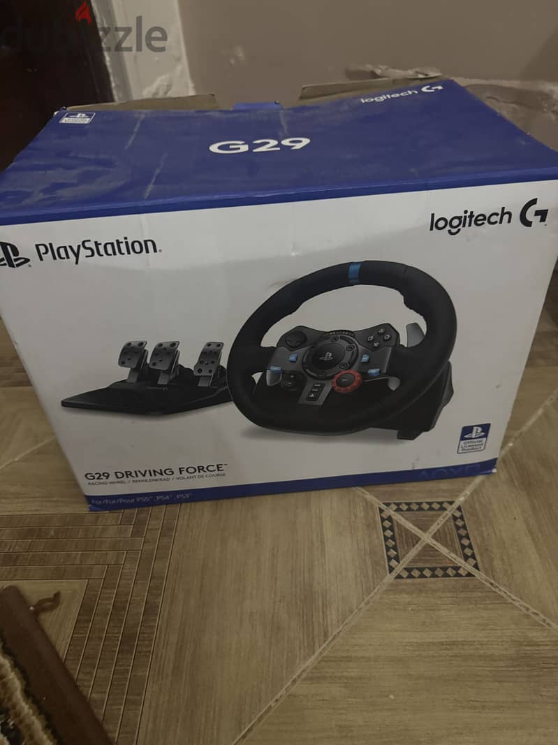 Logitech G29 Used Like New (Steering Wheel & Pedals) 2