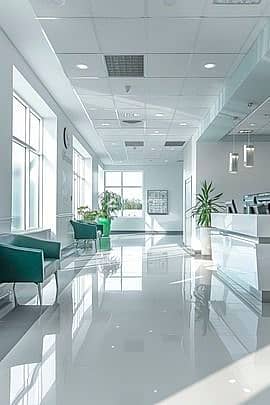 An opportunity to invest in a ready-to-operate clinic inside the ATOM Business Hub, fully finished with air conditioning, in a Prime Location directly