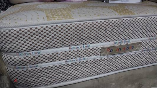 مرتبة Romance sleep مقاس ١٦٠ ارتفاع ٣٥ + كفر وتربروف