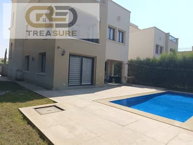 semi furnished Standalone villa with Private pool for rent in Mivida - new cairo