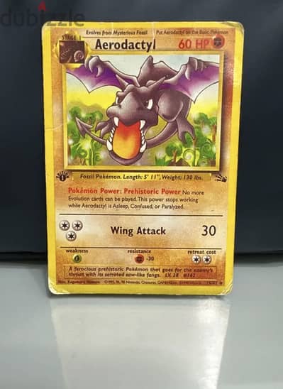 Vintage Pokémon Lot – Lapras, Aerodactyl, Golbat + more