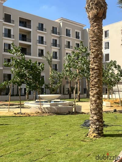 شقة ريسيل للبيع متشطبة بالكامل بالتكييفات استلام قريب في الشيخ زايد في فيلدج ويست من دره