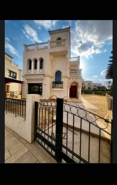 Villa Standard Color Ultra Super Lux Finishing for Rent in Compound Celia, New Capital, Ready for Immediate Housing, 7 Rooms