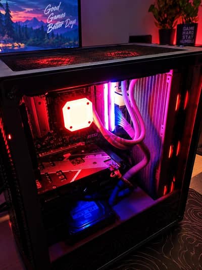 كمبيوتر جيمنج بريطاني RTX 3060 8GB + سيت اب هدية
