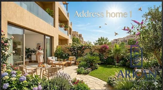 A distinctive apartment for sale 136 meters in Compound Address Home 1 with an advance of 884 thousand and a monthly installment of 27 thousand
