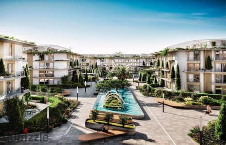 Apartment 173m finished in the Kalma compound, Sheikh Zayed, in installments, minutes from Hyper One, Al-Thawra Al-Khadra, close to Koy compound