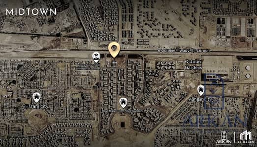 MI Commercial place for sale 21 meters next to Dar Misr Compound and Ashgar City and the gas station and in front of the wholesale market only with a down payment of 147 thousand and a monthly installment of 13 thousand and installments over 7 years