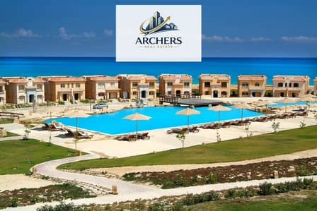 للبيع شاليه بنسبة خصم 40% Very Prime Location واقساط تصل الي 10سنين في تلال العين السخنه / Telal Ain sokhna
