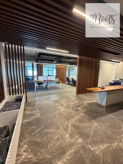 مكتب إداري للبيع موقع مميز مفروش بالكامل بالتكييفات في ذا بورتال سوديك الشيخ زايد. For Sale office Fully furnished ,in THE PORTAL SODIC , Sheikh Zayed.
