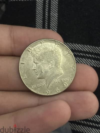 1969-D Kennedy Half Dollar