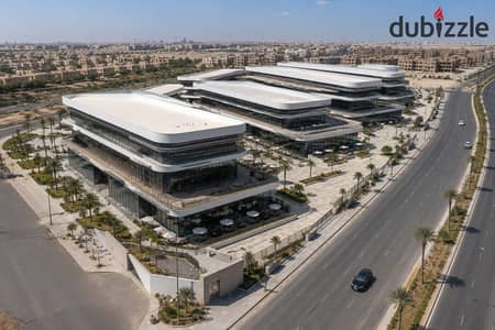 Last Shop on the First Floor | Commercial Shop for Sale in October Gardens | View of the Plaza | Installments up to 7 Years | EGP 729,000 Down Payment
