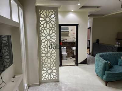 175 square meters apartment for rent, furnished, in the Fifth Settlement, Southern Lotus, ground floor