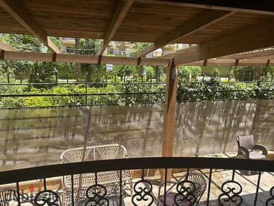Luxury apartment for sale 197m, ground floor with garden, in Al-Rehab 2, phase nine