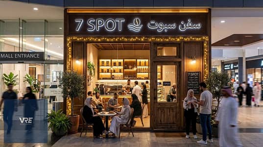 Ground-floor shop suitable for a restaurant or café in Zahraa El Maadi.
